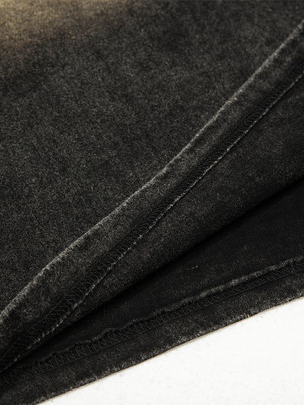 Verwaschene High-Street-Herrenweste im amerikanischen Stil