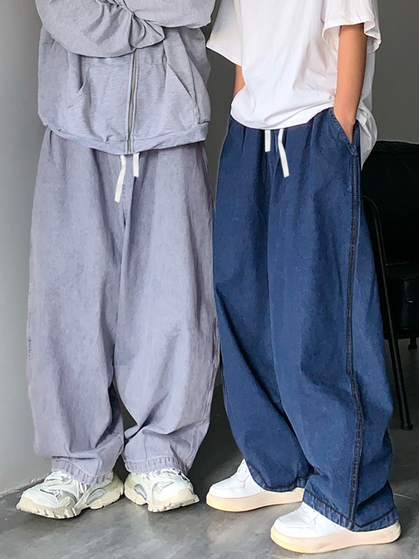 Lockere Vintage Skater-Jeans für Herren