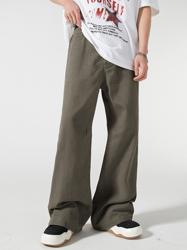 Stilvolle, bequeme, lockere Jeans mit weitem Bein