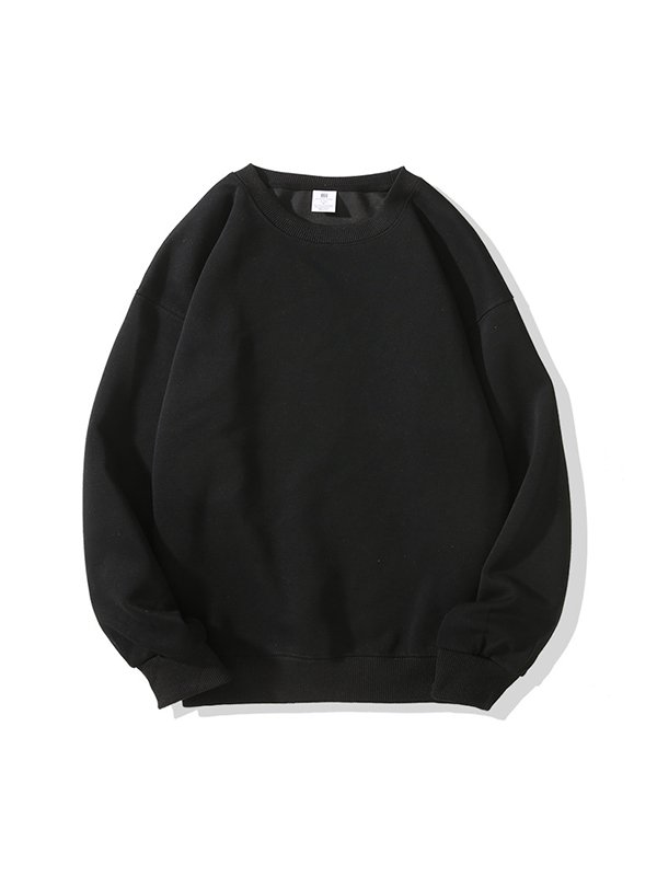 Einfarbige Pullover mit Rundhalsausschnitt und ohne Kapuze