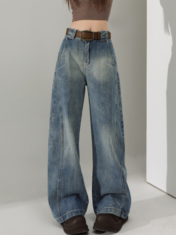 Hellblaue Boyfriendjeans von Scythe