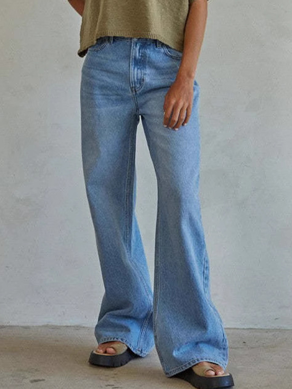 Lockere Skinny Straight Boyfriendjeans