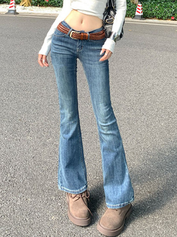 Stretch Slimming Flare Jeans