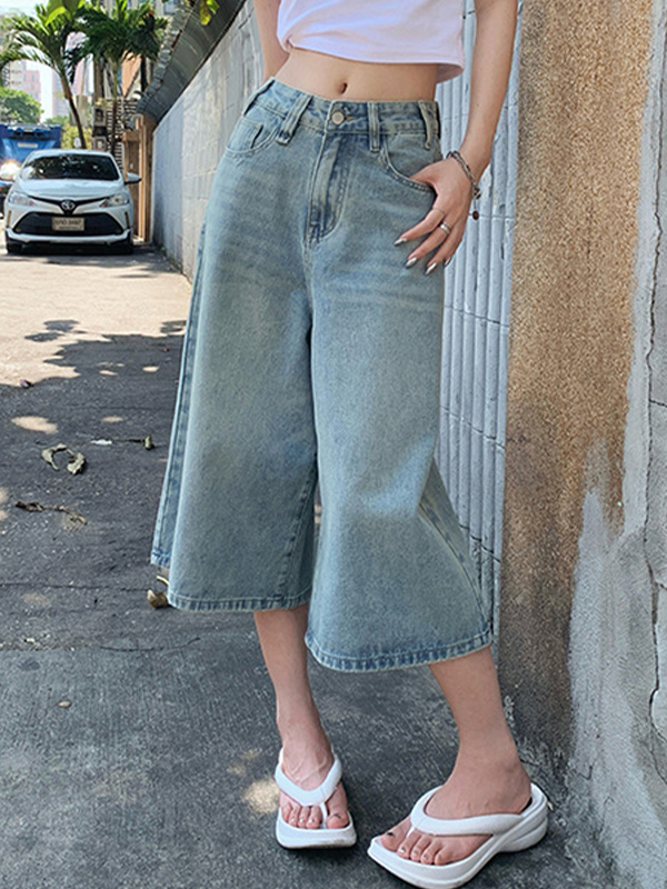 Lockere Jeansshorts von American Vintage