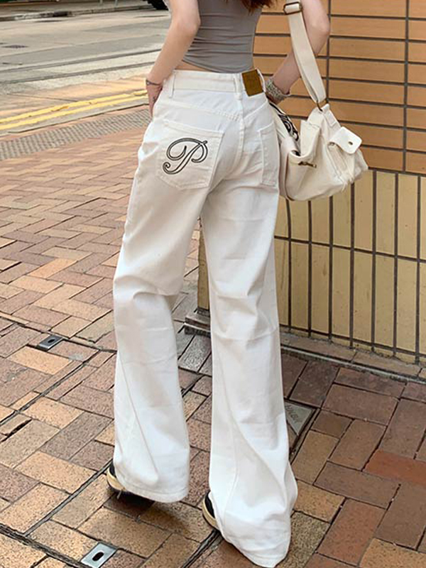 Amerikanische Retro-Boyfriendjeans