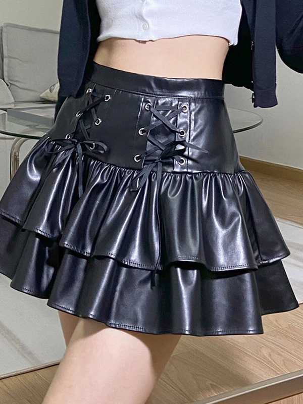 Street Dark Style Minirock