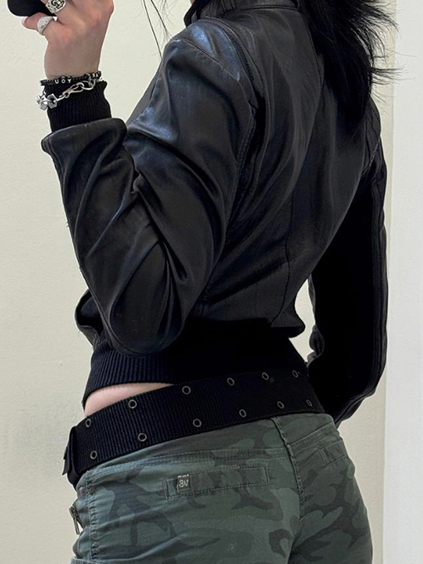 Straßenmotorradjacke im amerikanischen Stil