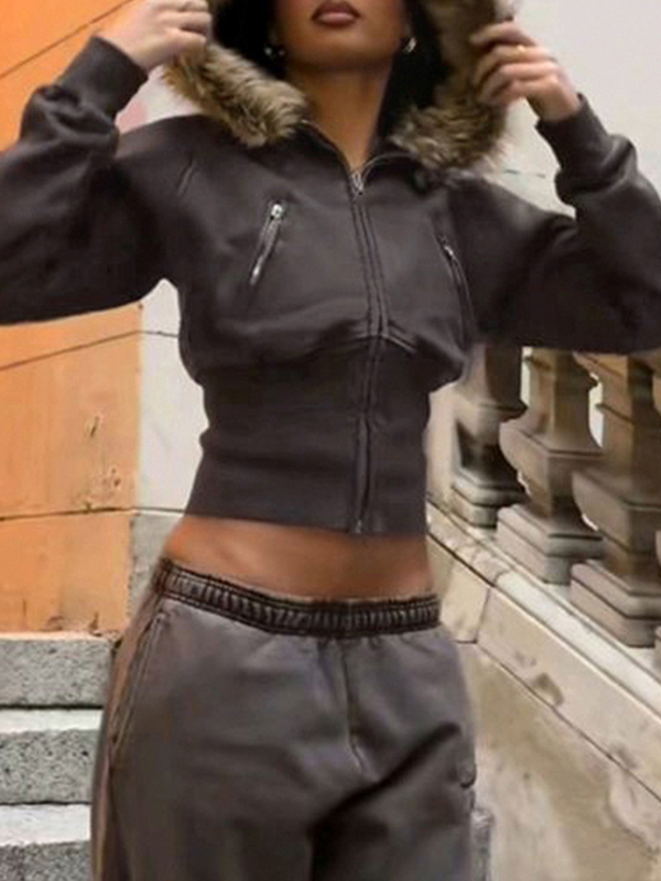 Jacke im amerikanischen Retro-Streetstyle