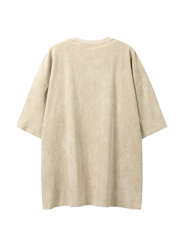 Kurzarm-T-Shirt mit Schmetterlingsdruck für Herren