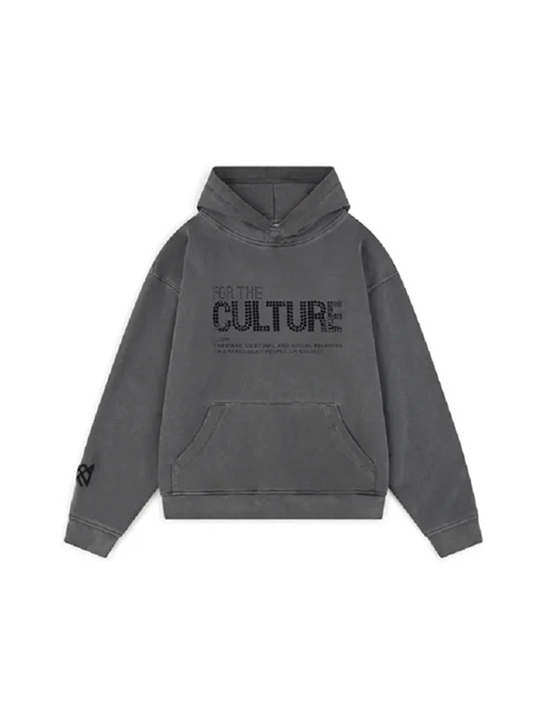 Oversize-Hoodie mit Schriftzug-Print für Herren