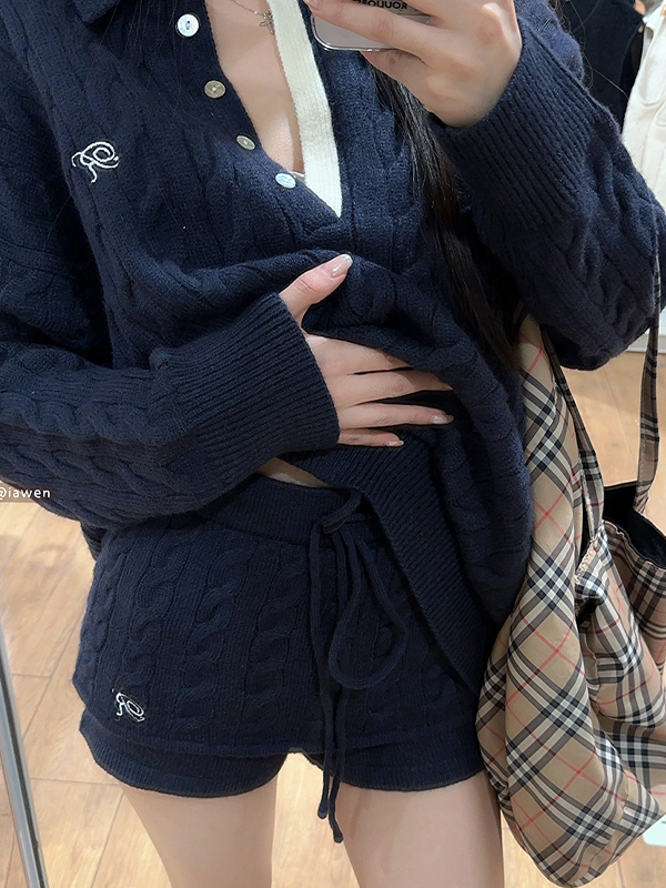 Polo-Pullover im Oversize-Design