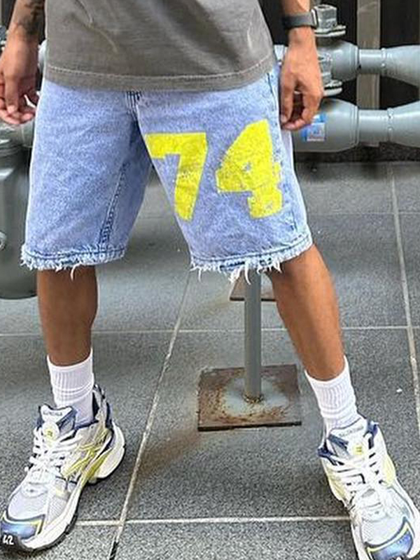 Shorts mit Monogramm für Herren