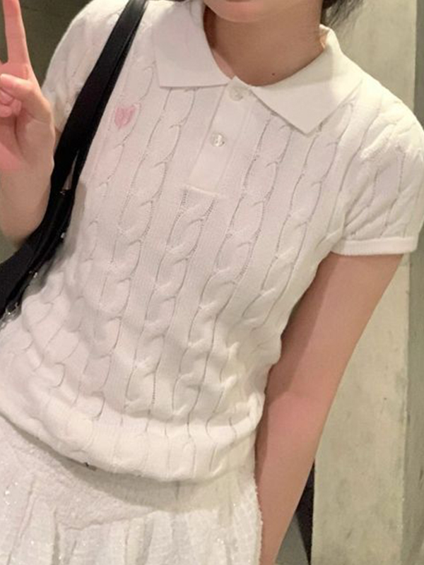 Street Kurzarm-Strickwaren