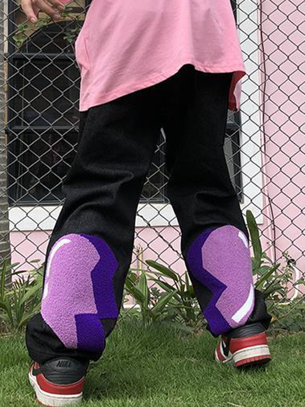 Lockere Jeans mit Monogramm für Herren