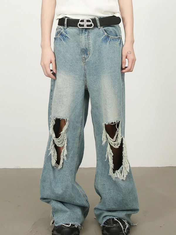 Herren Street Raglan Loose Jeans