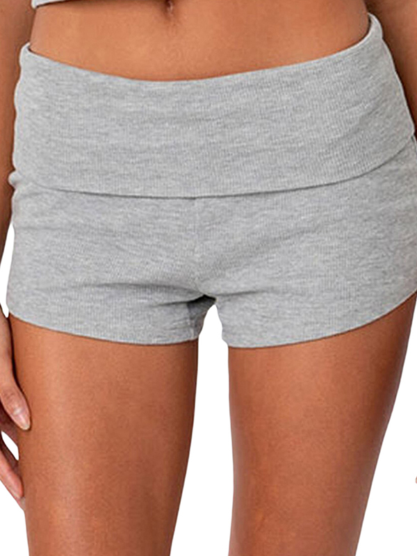 Slim Fit Shorts in Unifarben