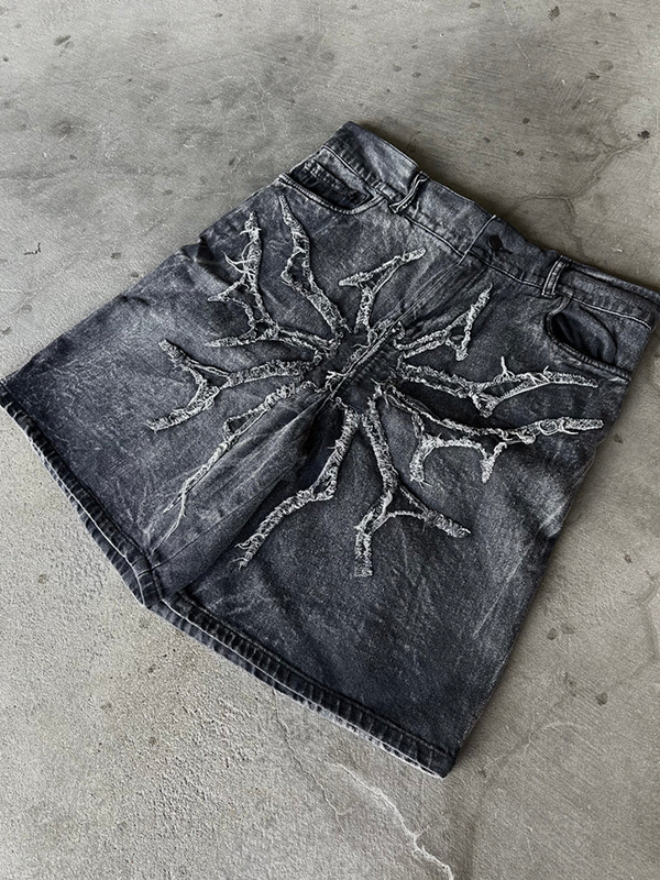 Herren-Shorts mit Grafikdruck