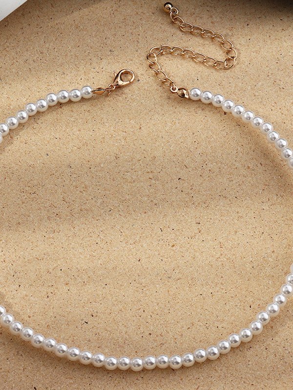 Fu? Kunstperlenkette