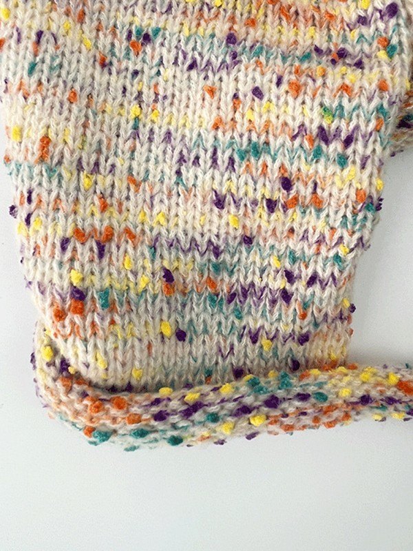 Space Dye gestrickte Katzen-Mütze