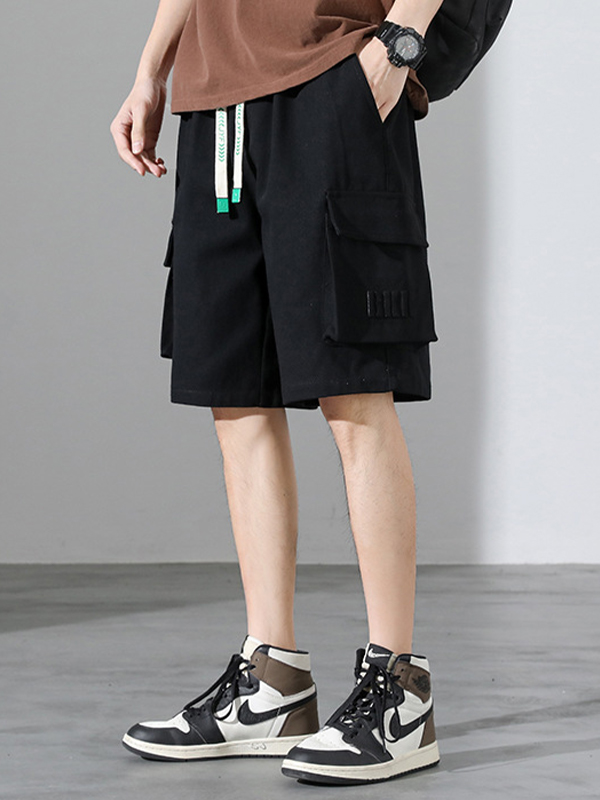 Lässige Herren-Shorts mit lockeren, großen Taschen